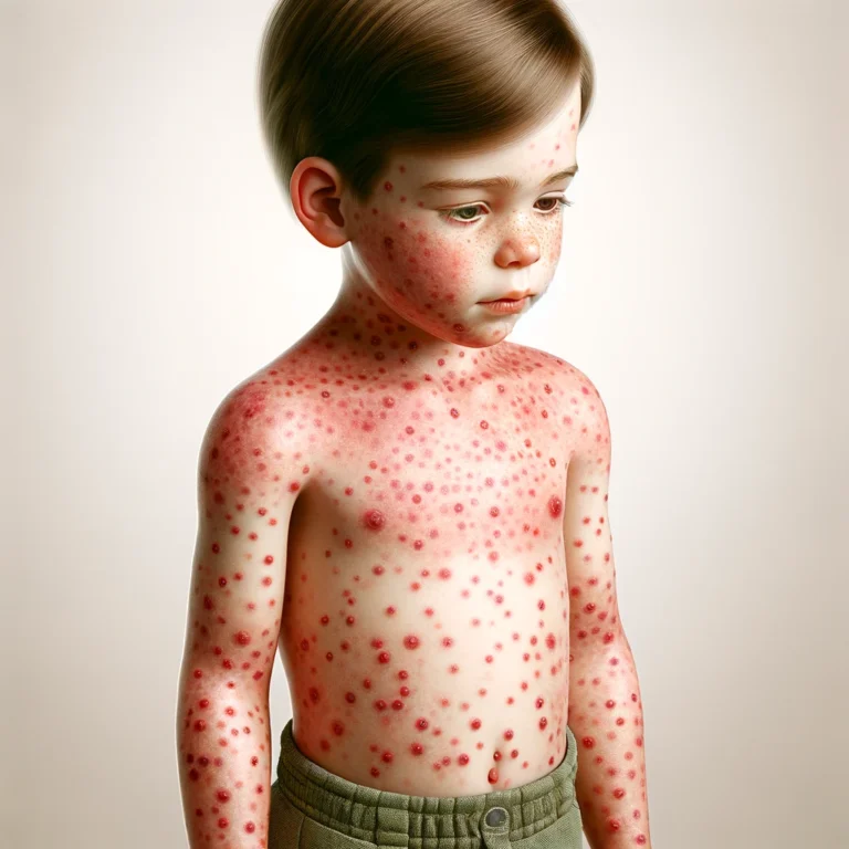 麻疹の皮膚所見